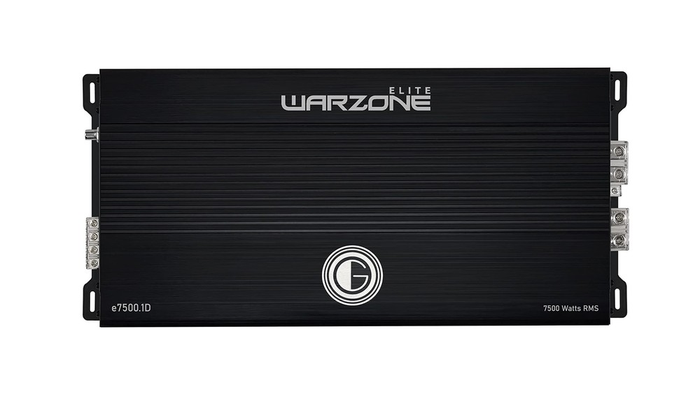 Gravity E7500.1D 7500W Amplifier + Warzone WZ600XW Bass Processor + Wiring Kit