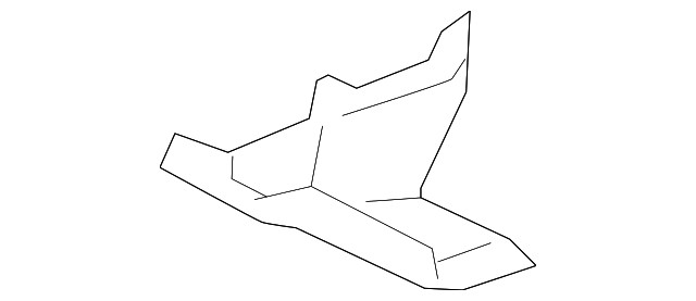 Genuine Honda Extension L Front Side Frame (Front) 60923-TLA-A00ZZ