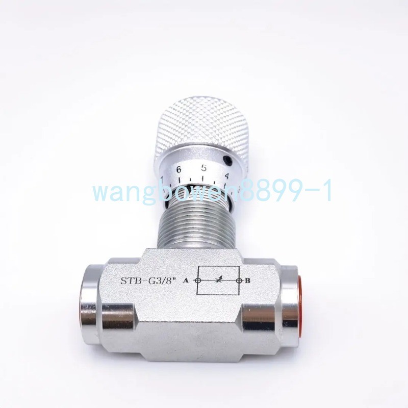 Mini Excavator Flow Control Bidirectional Hydraulic Restrictor Valve STB-G3/8