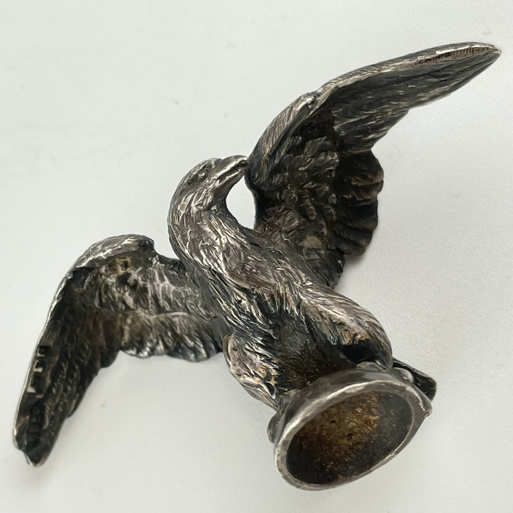 Vintage Solid Sterling Silver Eagle Figure BSE Products 1981 6.5cm