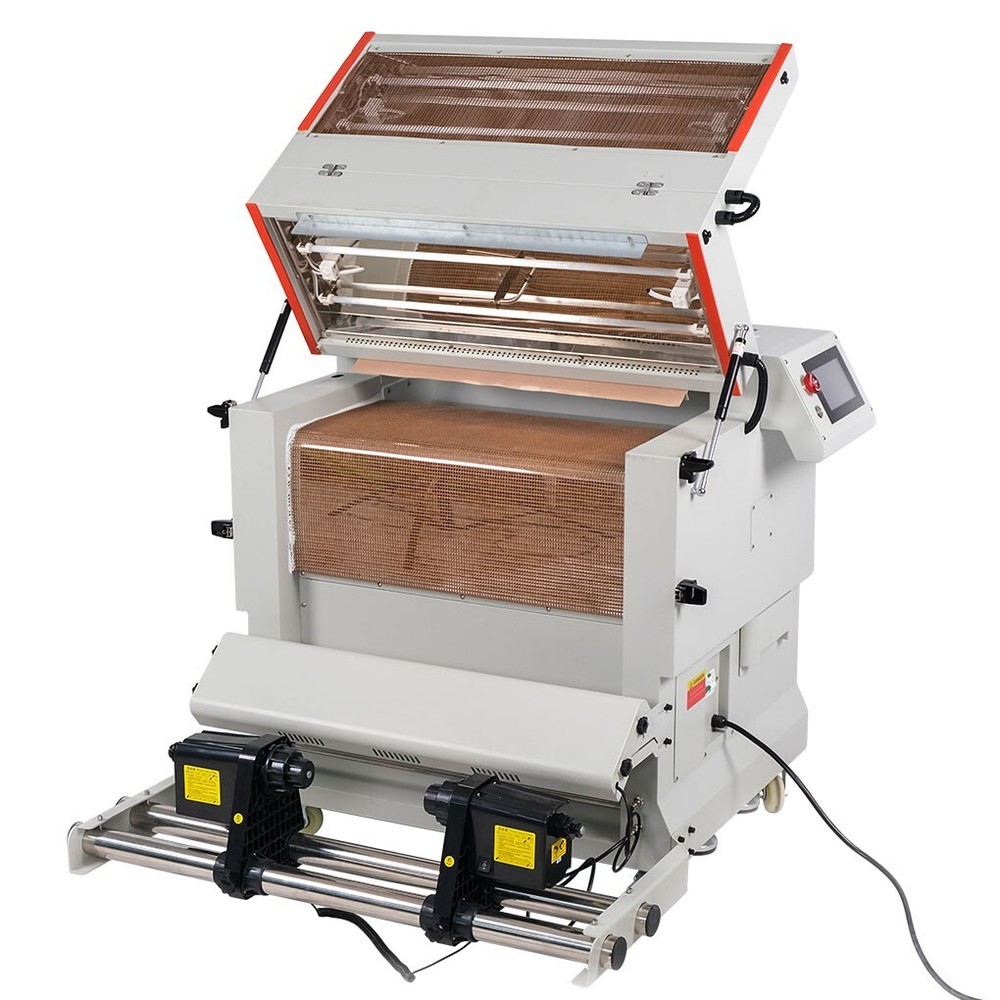 24in Compact DTF Powder Shaker and Dryer with Touch Screen, Vertical Model