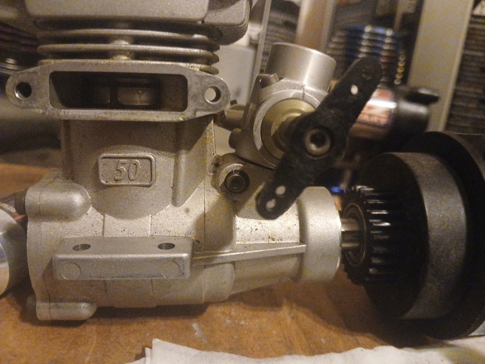 O.S. Max .50 SX H Helicopter Engine