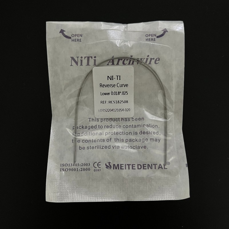 10Bags Dental Orthodontic Super Elastic Reverse Curve NITI Arch Wire Rectangular