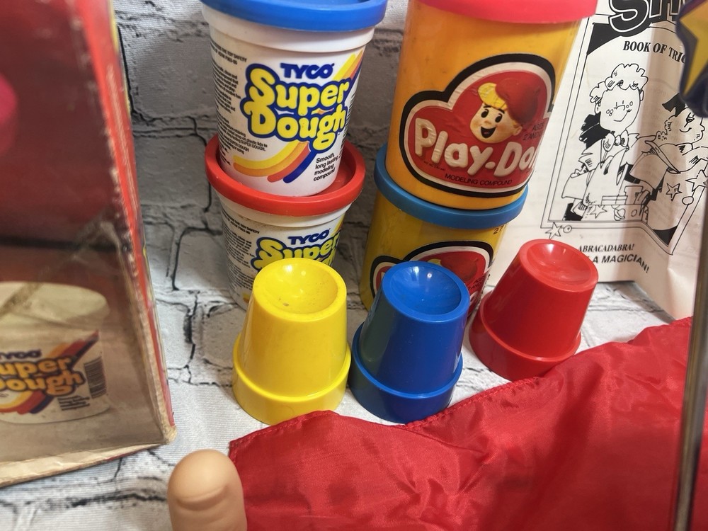TYCO SUPER DOUGH MAGIC SHOW 1988 COMPLETE W/ BOX
