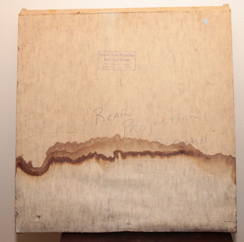 Vintage Carroll Rear Projection and Copy Screen