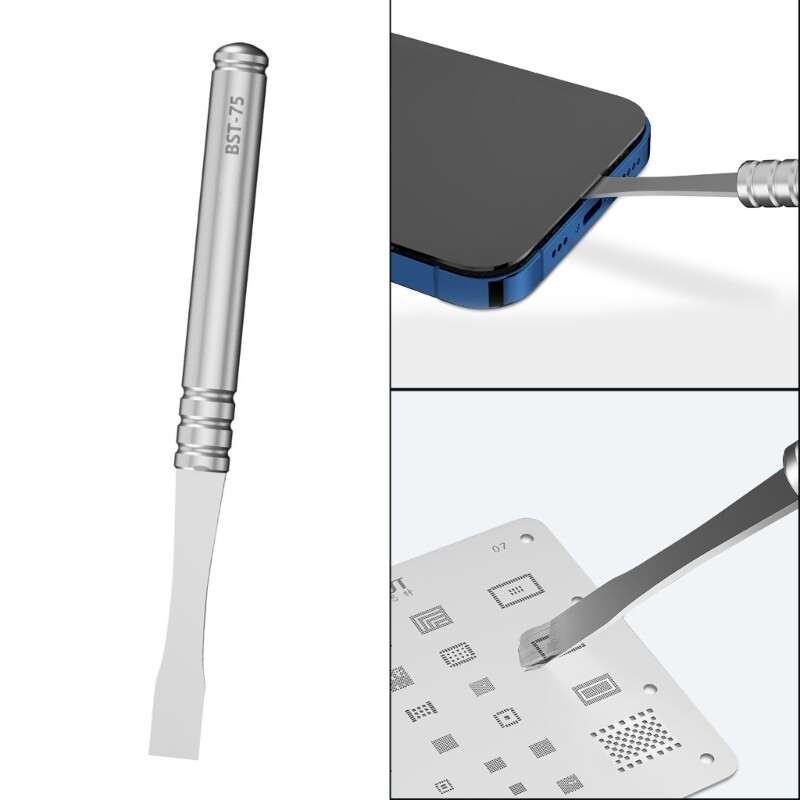 Professional Electronics Maintenance Steel Scraper Tool with Ergonomic Designs