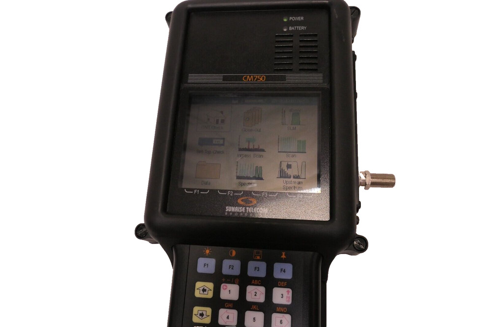 Sunrise Telecom CM750 Analog & Digital SLM Network Analyzer
