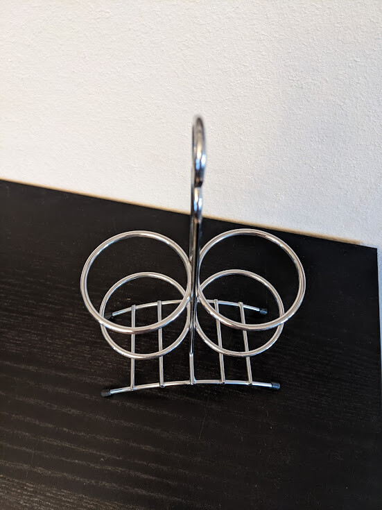 Chrome table-top caddie - New