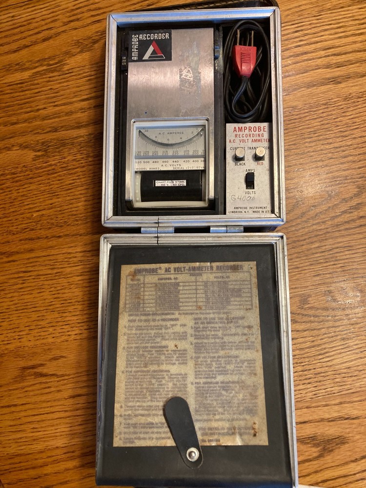 Amprobe AC Volt Ammeter Recorder