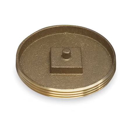 Oatey 42741 Cleanout Plug, Recessed Head, 2 In