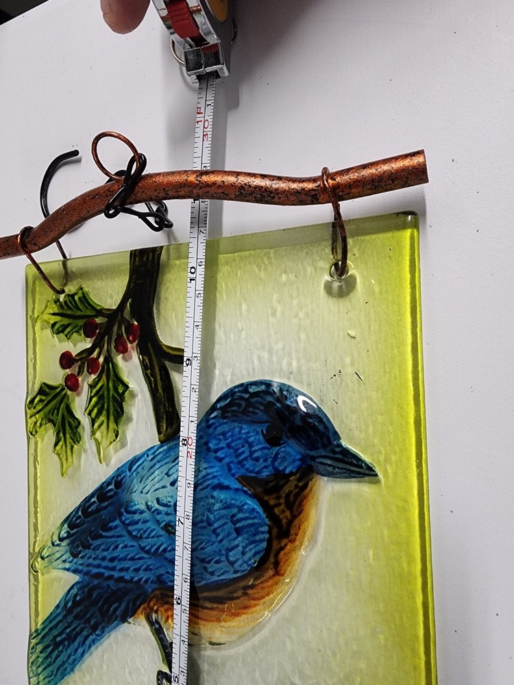 Blue Jay On Branch Sun Catcher