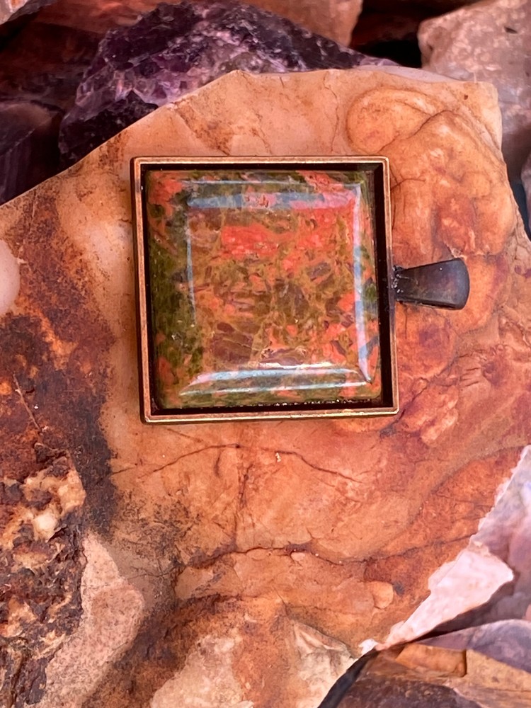 Unakite Pendant