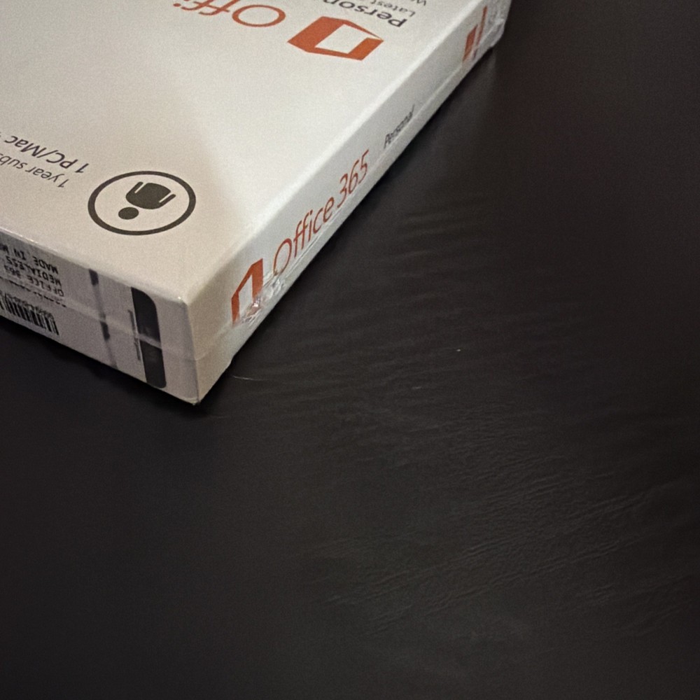 Microsoft Office 365 Personal 1 User 1 Year Subscription Windows Mac New Sealed