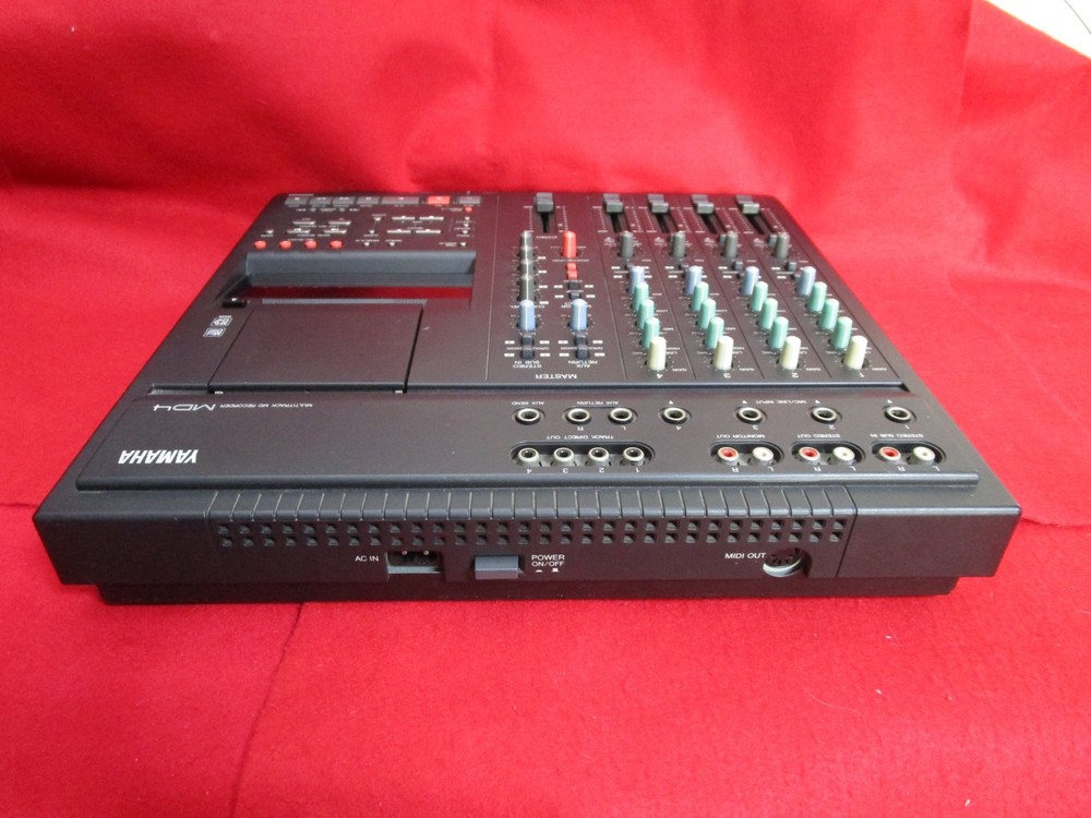 YAMAHA MD4 Mini disc Digital Multi-Track Recorder MTR TESTED w/cable #2