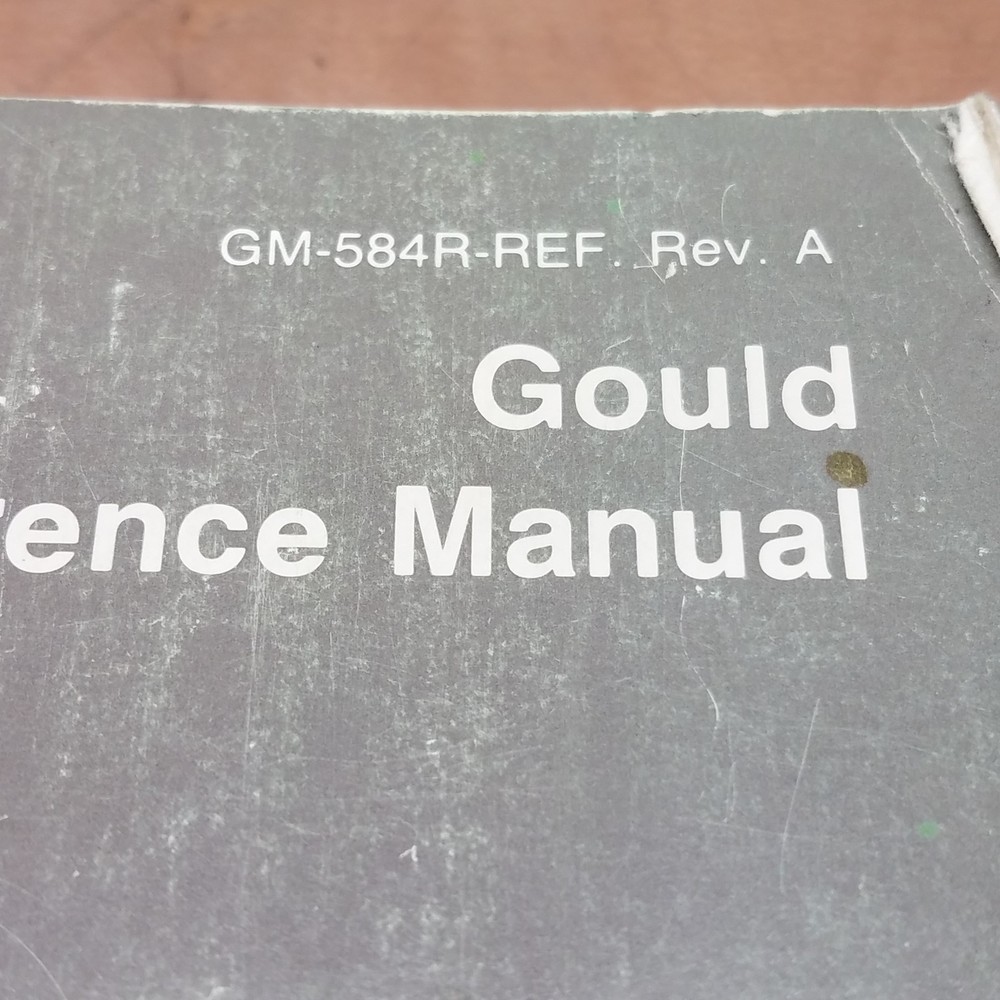 Gould Electronics GM-584R-REF 584 PC System Reference Manual, Rev A - USED