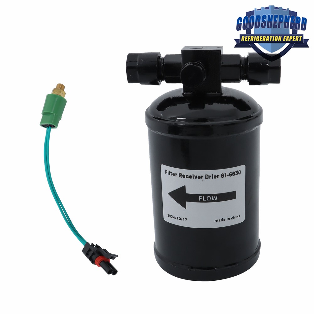 Receiver Drier 61-6630 AC Dehydrator For Thermo King Tripac APU Evolution