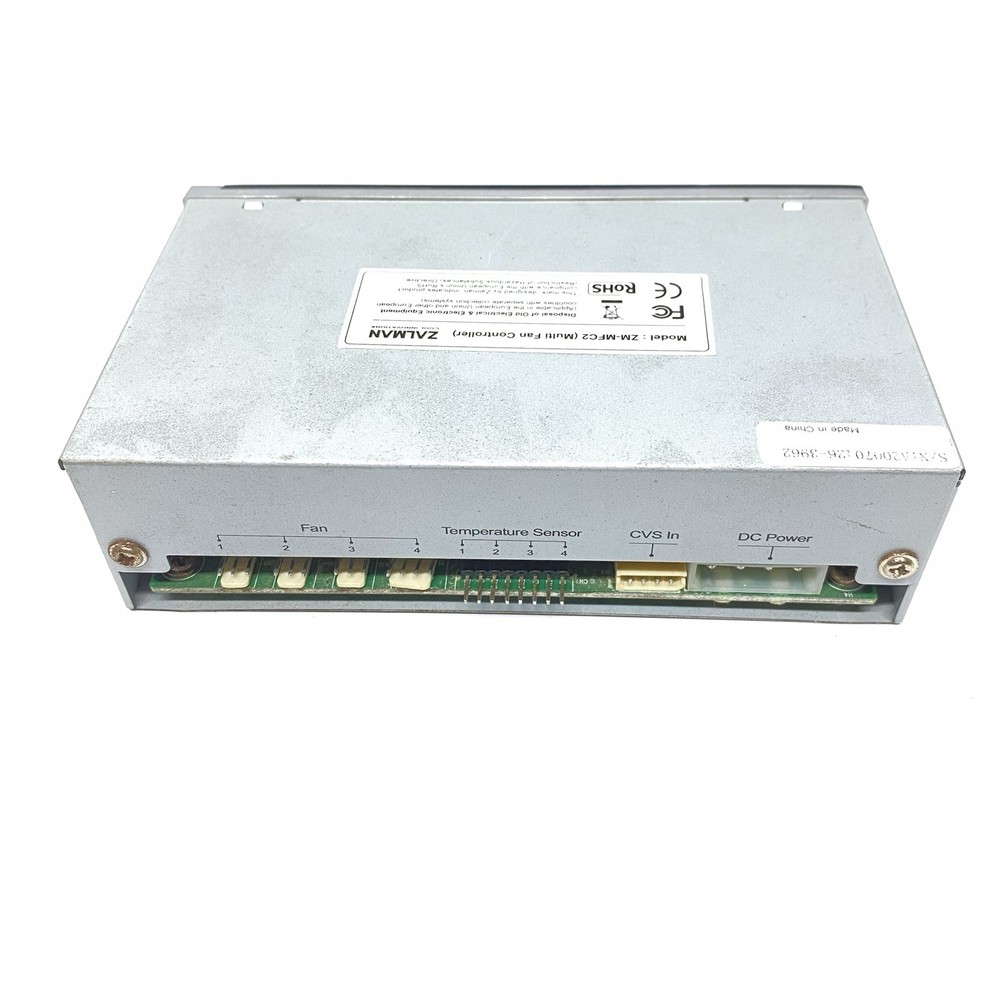 Zalman ZM-MFC2 Multi Fan Controller Switch Digital LCD Screen Power Consumption