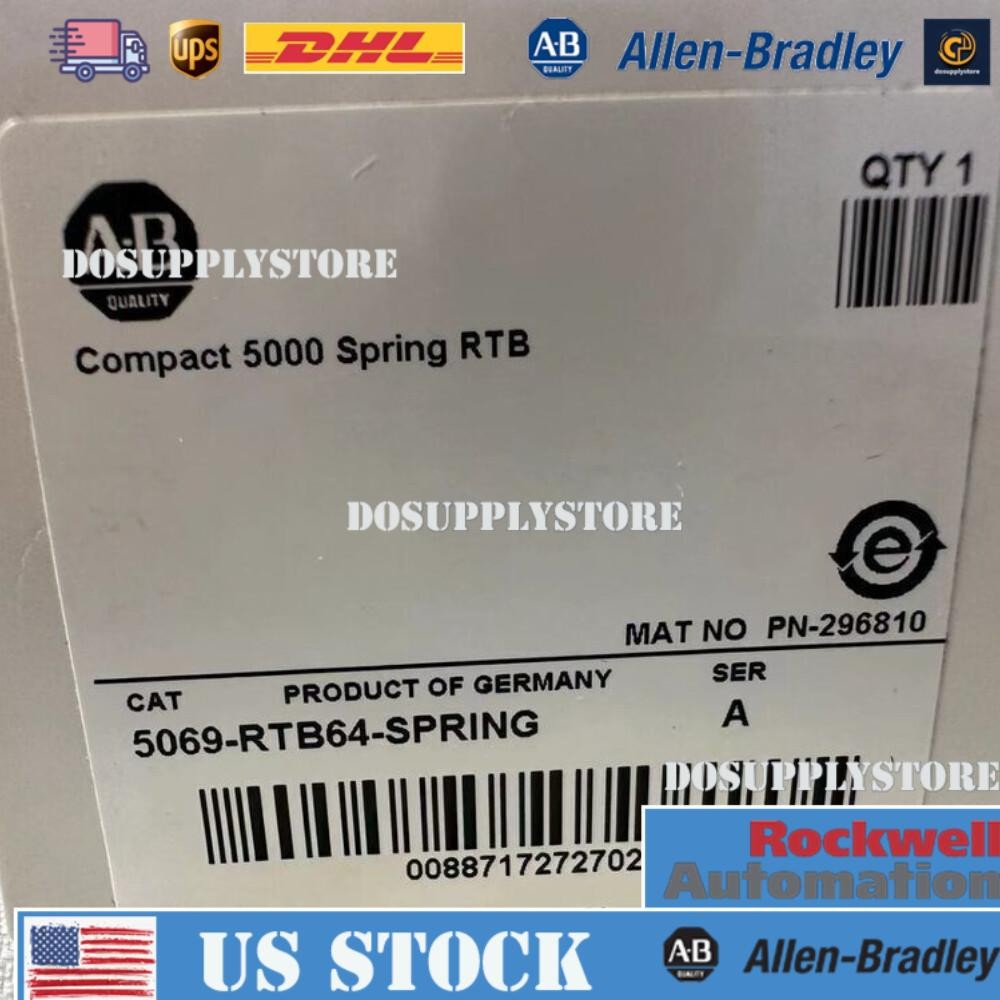 5069-RTB64-SPRING New Allen-Bradley Compact 5000 Spring RTB US Free Tax