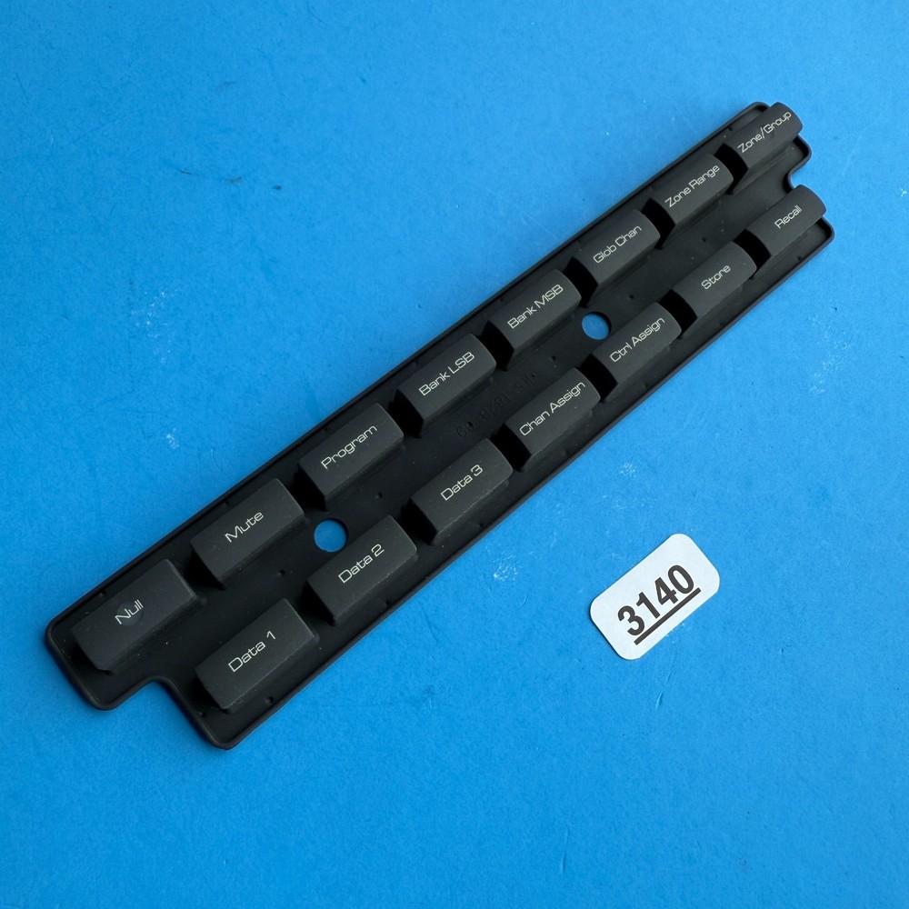 M-AUDIO Axiom 49 MIDI Keyboard Used Part: Function Button Rubber Pad