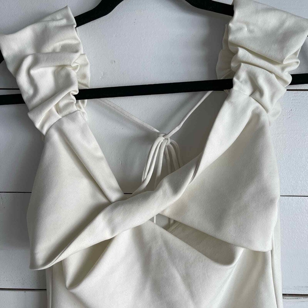 sthr Ballet Bodysuit in Ivory size Large