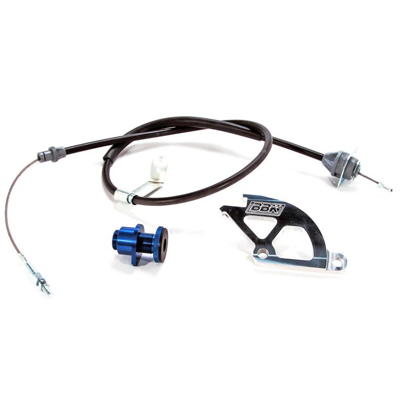 BBK 15055 Mustang Adjustable Clutch Quadrant Cable And Firewall Adjuster Kit