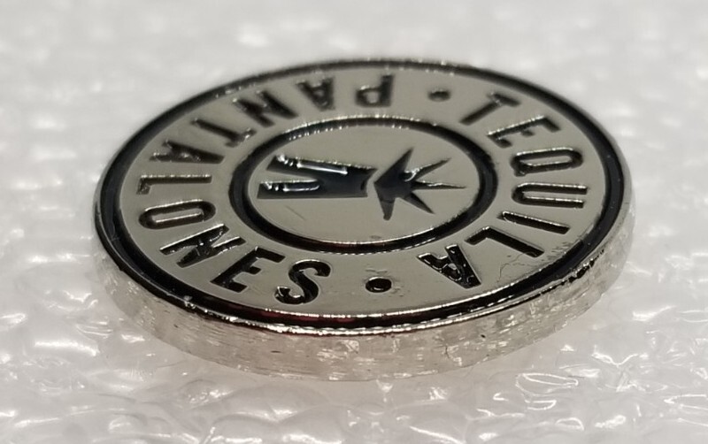 Pantalones Tequila Silver Tone Lapel Hat Pin