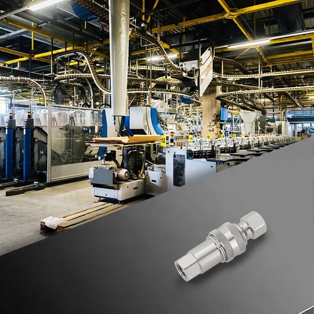 Efficient Connection Hydraulic Quick Connector M14x1 5mm Female Thread