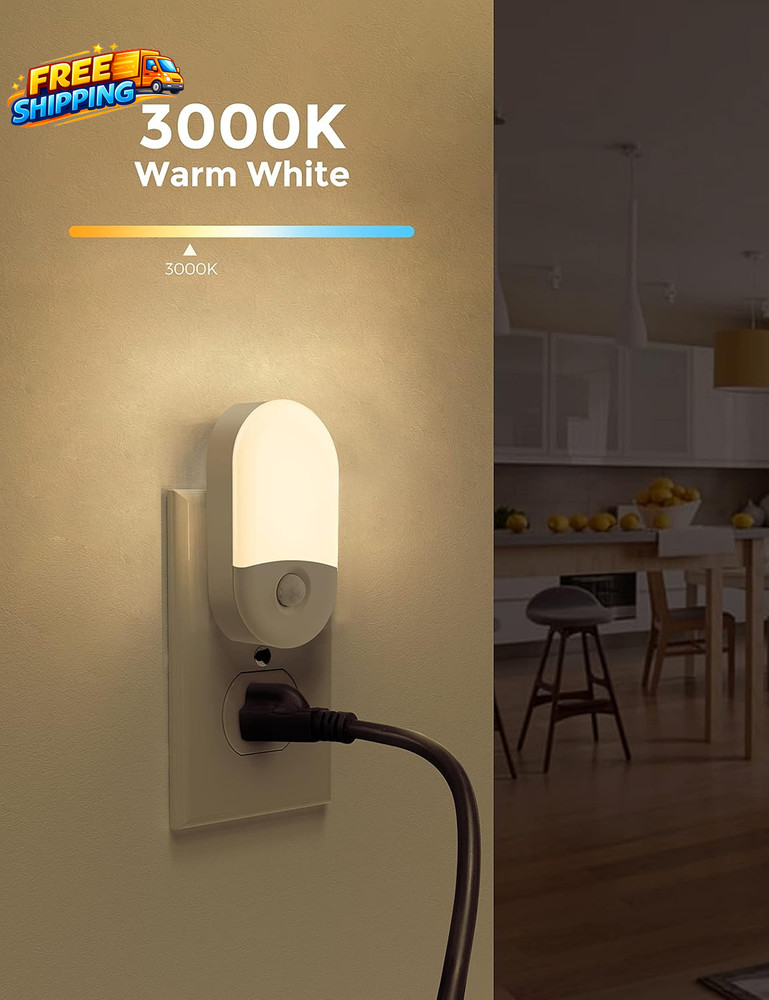 Motion Sensor Night Light 2Pack Motion Activated Night Light Night Lights Plug