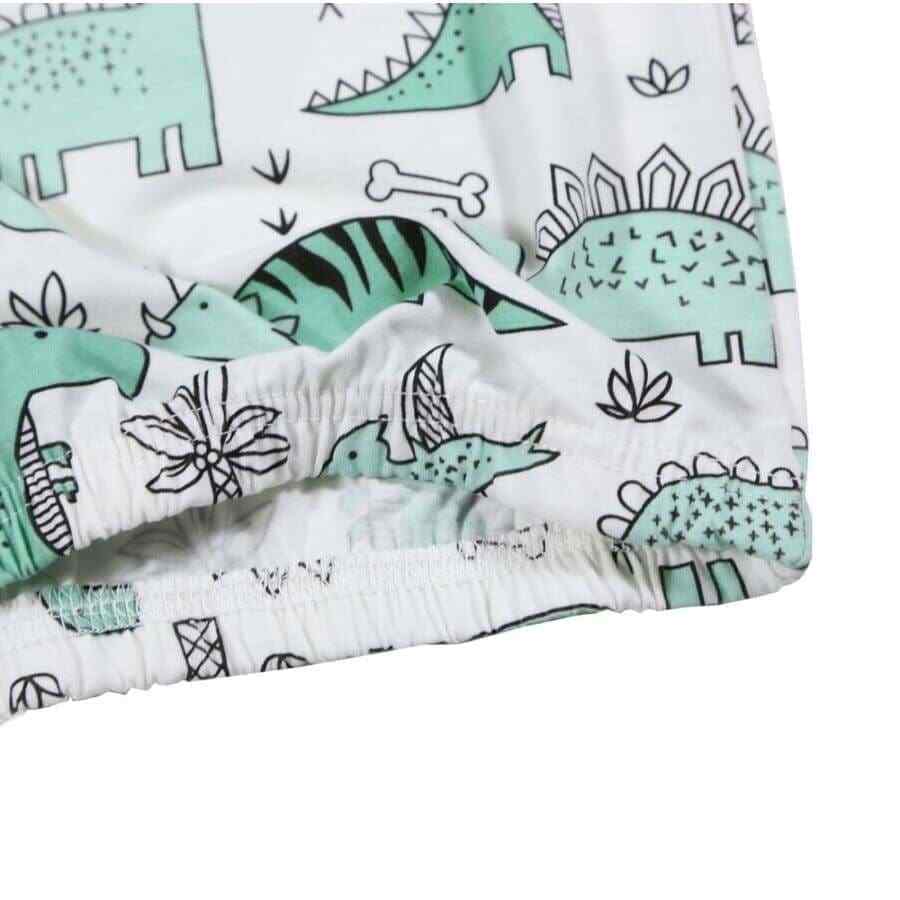 2Pcs Newborn Sleepwear Dino theme