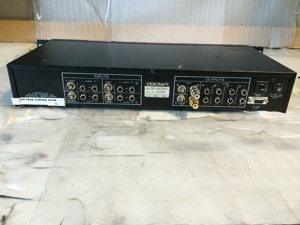 MATRIX PRO SWITCHER 4X4 H-03560