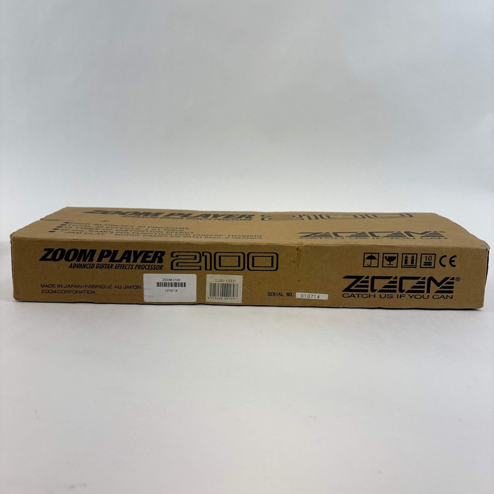 Broken Zoom Player 2100 Multi-Effects Guitar Processor /Gets No Power