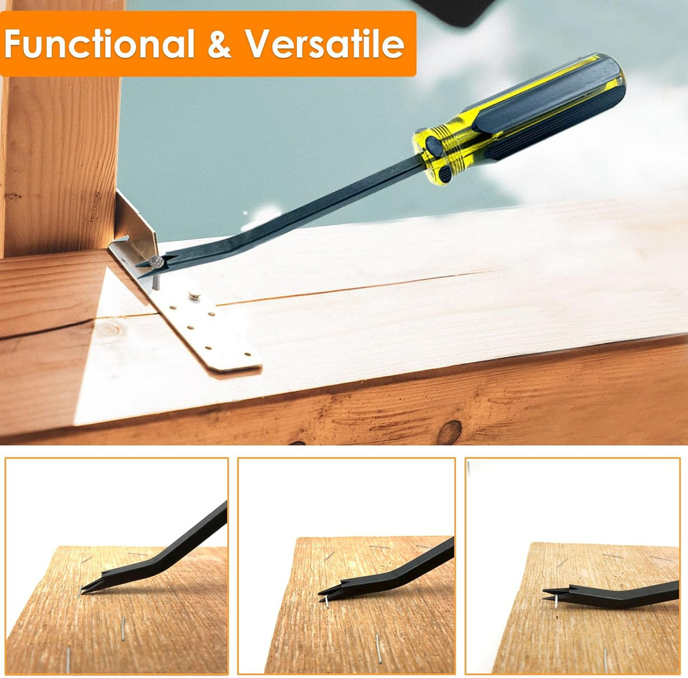 Upholstery Staple Remover - Staple Puller, Upholstery Tools Tack Lifter with Dou
