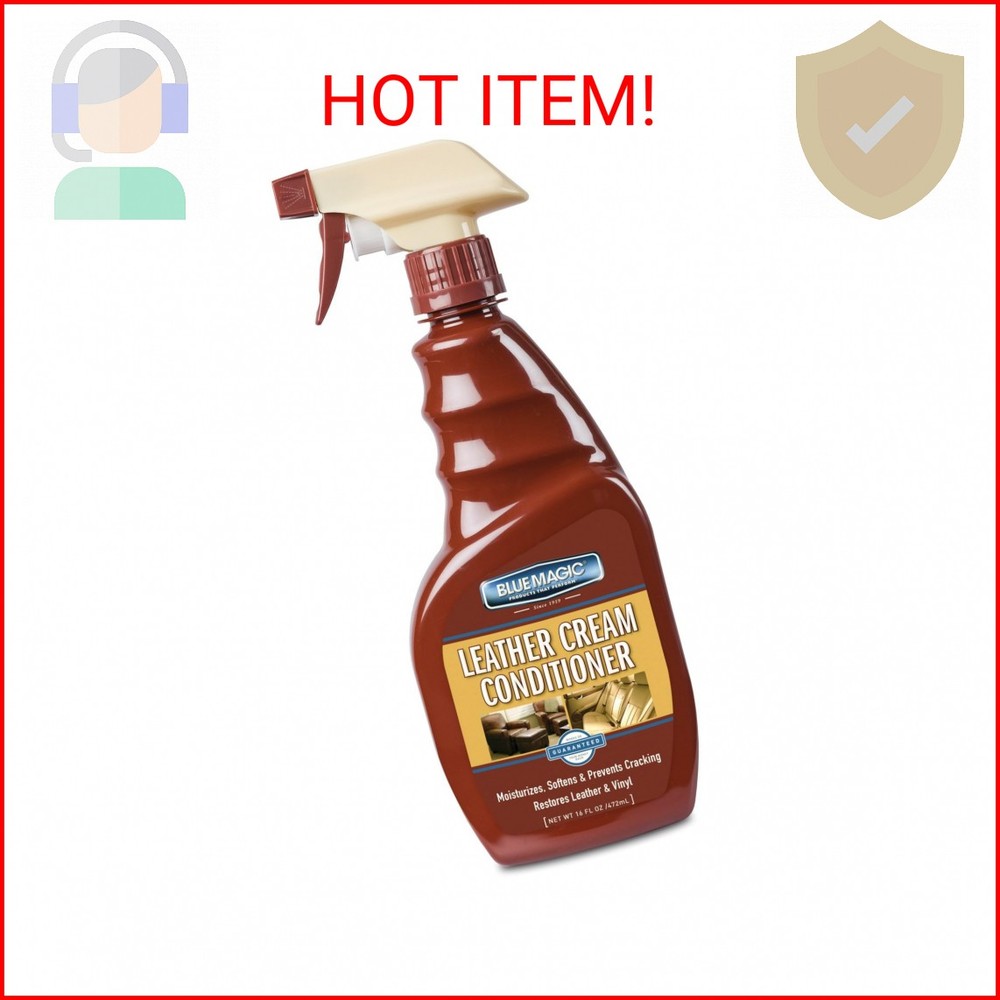 Blue Magic 850 Leather Cream Conditioner - 16 fl. oz.