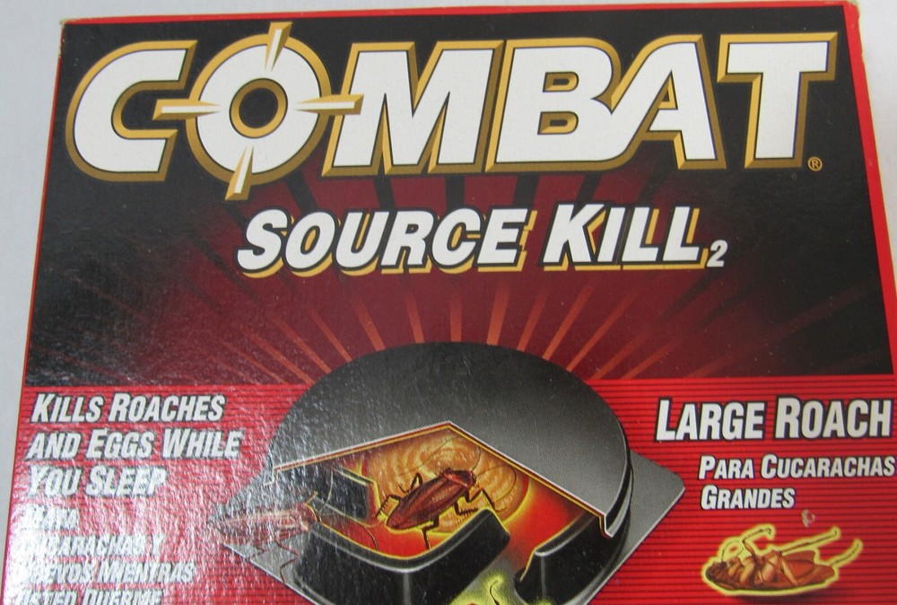 Combat Roach Source Kill Bait Station, 8 Count