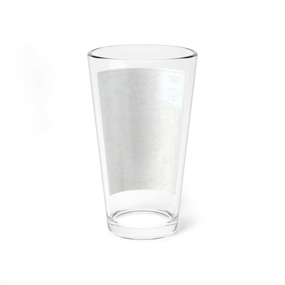 Germany (1991) (Map) Pint Glass 16oz
