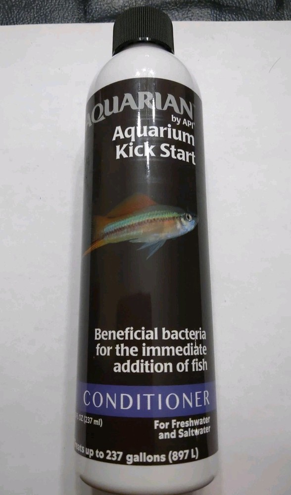 Aquarian By API Aquarium Kick Start 8 oz. Bottle