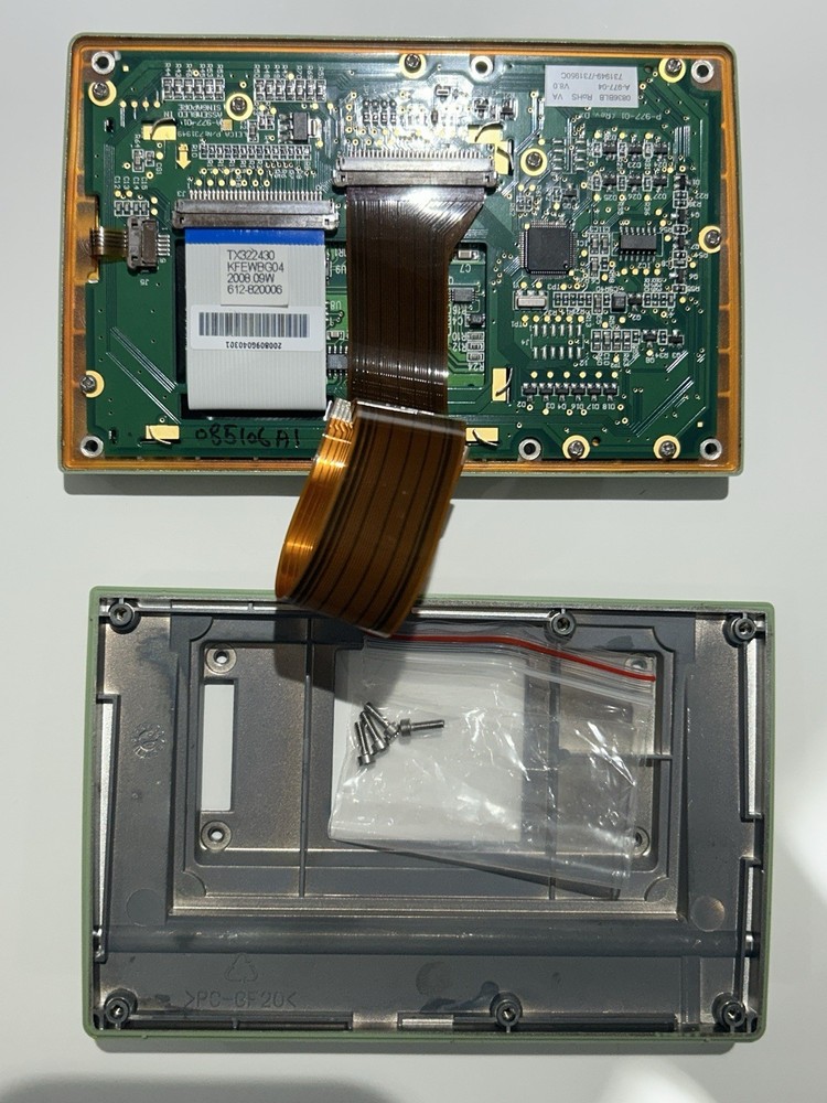 Leica TPS1200 series Touch Screen Keyboard