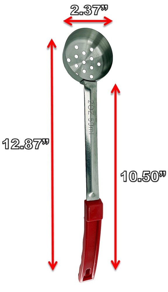 Stainless Steel Portion Control Serving Spoons | Combo Packs (2oz, 3oz, 4oz P...