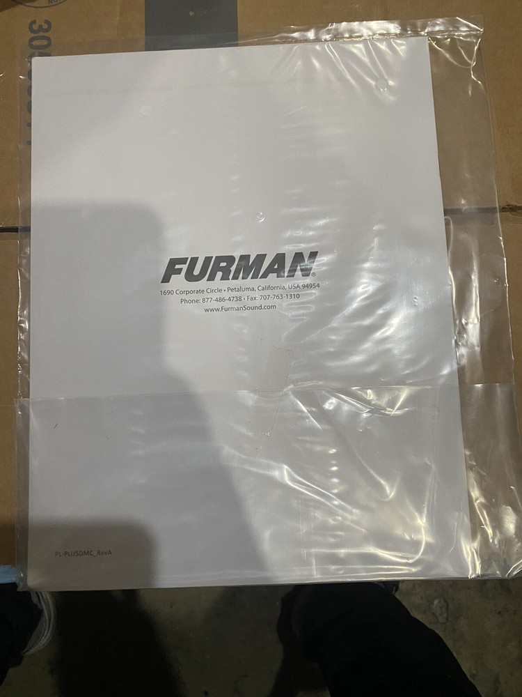 Furman PL-Plus DMC Power Conditioner Manual 💥