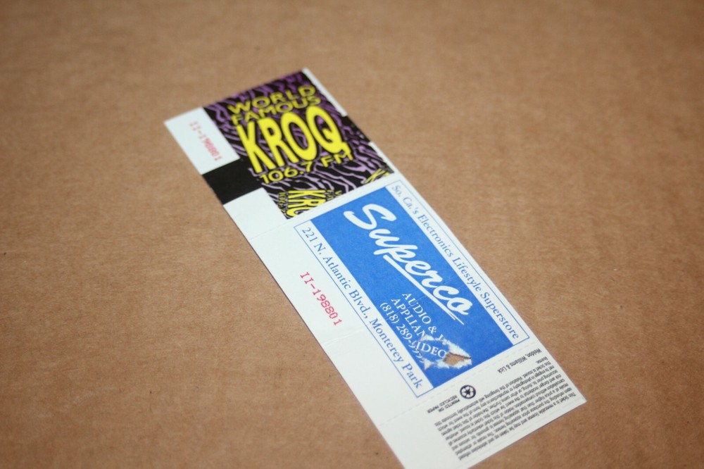 Anthrax / ticket + backstage pass - FREE SHIPPING -