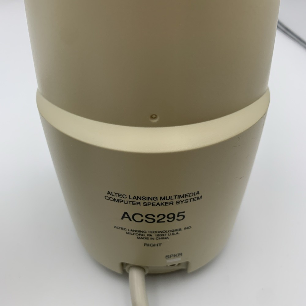 Altec Lansing Multimedia Computer Speaker System Powered Subwoofer ACS295