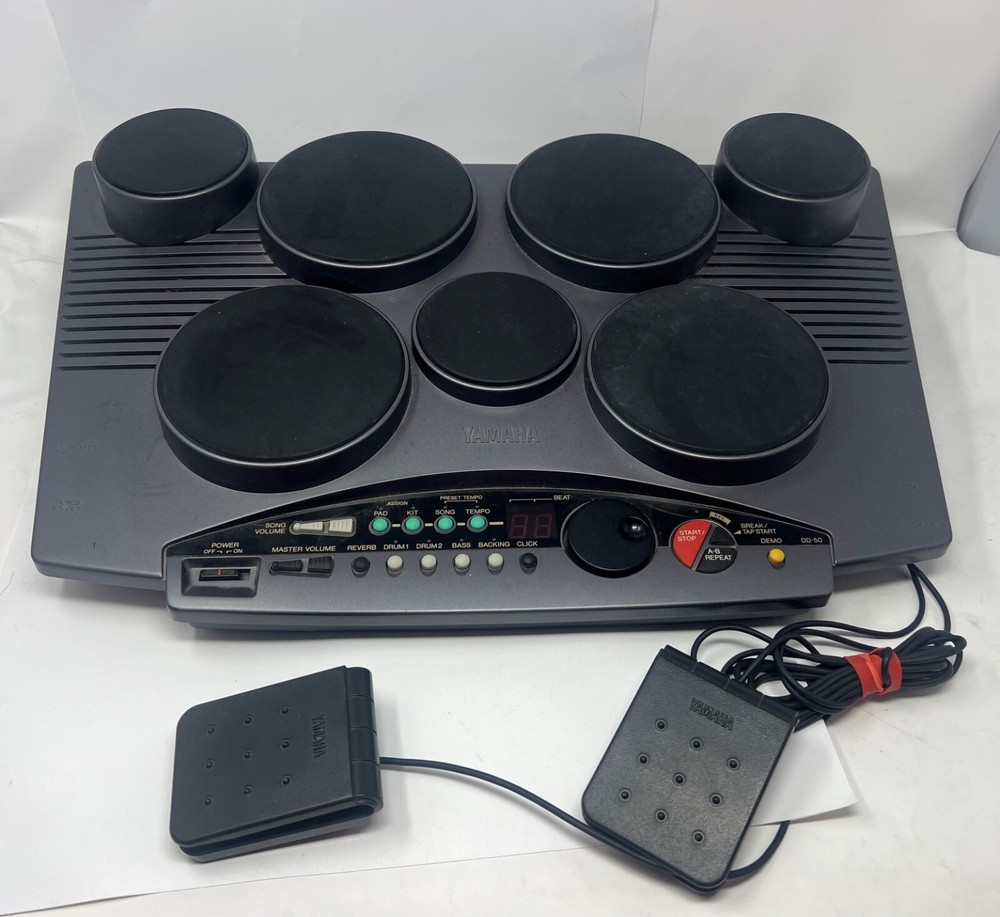Yamaha DD-50 Drum Machine with Foot Pedals