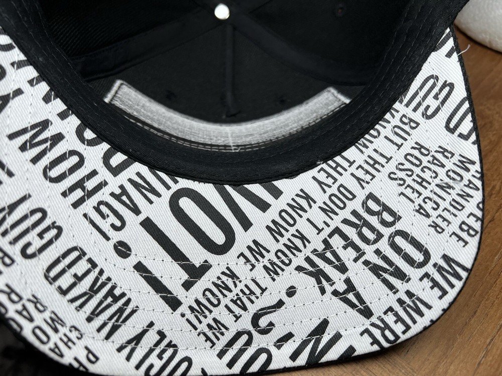 Friends Black Snapback Hat Baseball Cap Picture Logo Patch