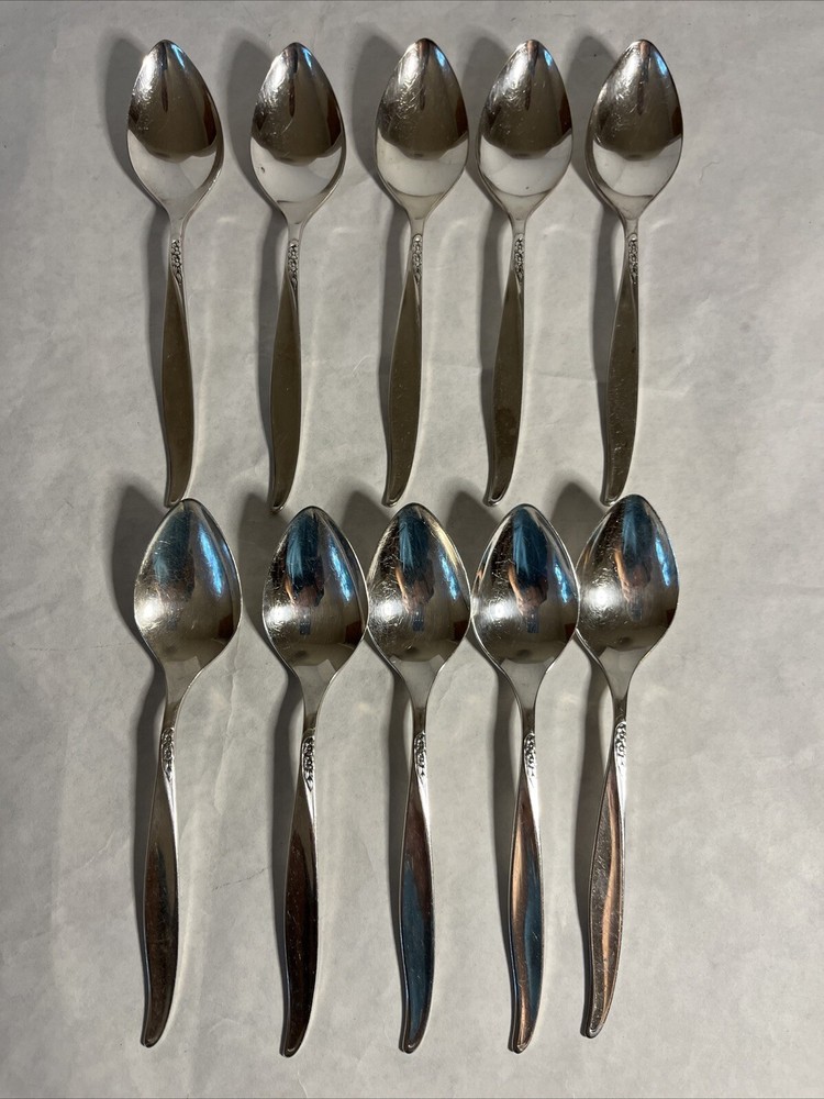 Oneida Community Silverplate Flatware Winsome  10 Teaspoons