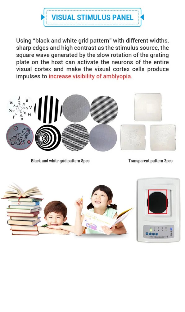 Multi-purpose Myopia Treatment for Amblyopia Eye Care Training Visual Testing