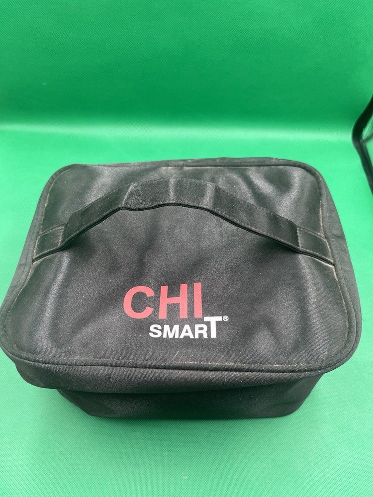 CHI Smart Magnify Ceramic 1” Hot Rollers Set W/ Bag & 5 Clips CS1104 Working