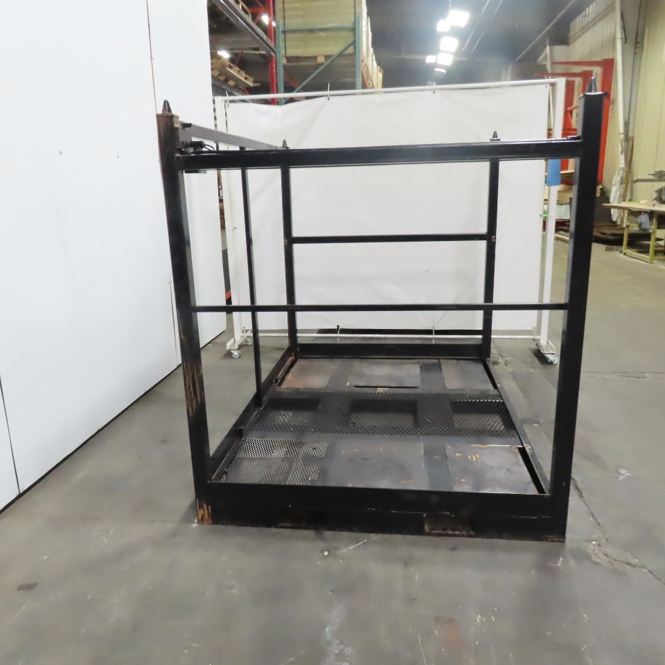 61"x83"x65" Custom Heavy Duty Stackable Material Storage Rack