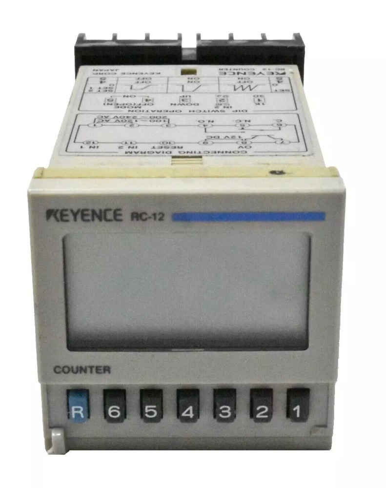 Keyence RC-12 Electronic Present Counter