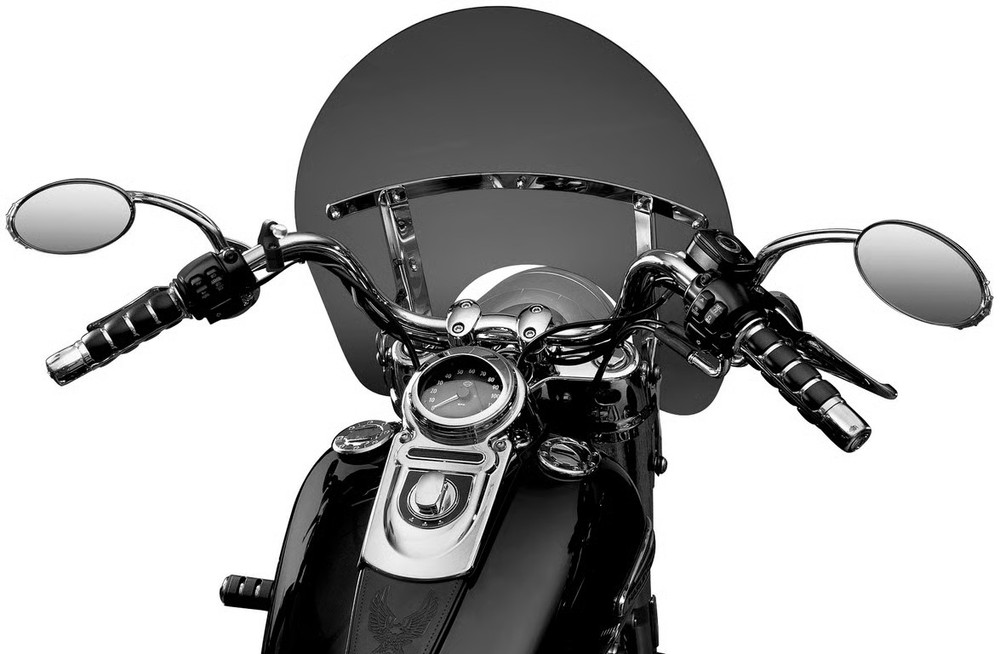 Kuryakyn Standard Accessory Handlebar Mount - Black Mount and Pivot Plate 1671