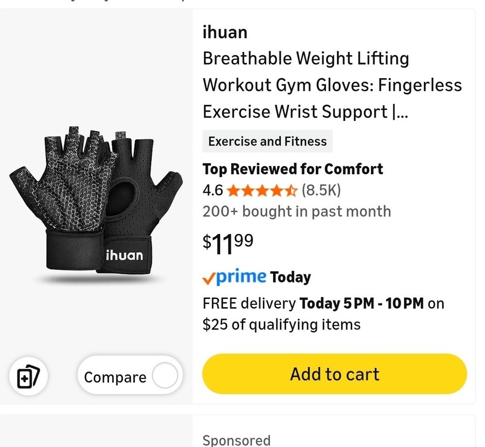 Weight Lifting Gloves